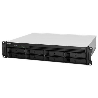 Synology RS1221RP+   2U, 8x SATA,4GB DDR4, 2x USB 3.0, 4x Gb LAN, 1x PCIe, RS1221RP+