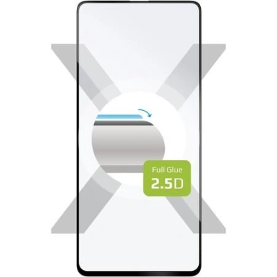 Ochranné tvrzené sklo FIXED Full-Cover pro Samsung Galaxy A52/A52 5G/A52s 5G, lepení přes celý displej, černé