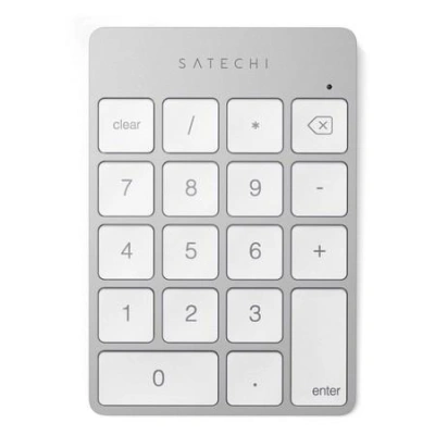 Satechi SLIM bezdrátová číselná klávesnice stříbrná, ST-SALKPS
