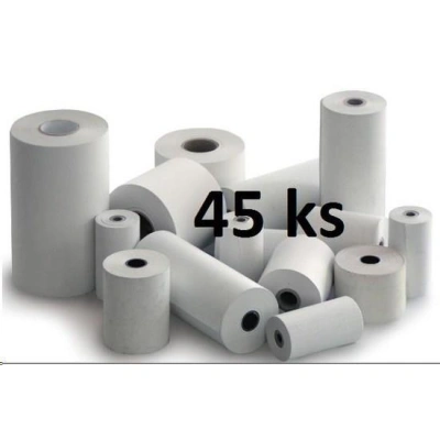 Papírový kotouč papírová páska TERMO, 80/80/12 (80m) - 45ks, 1300800342