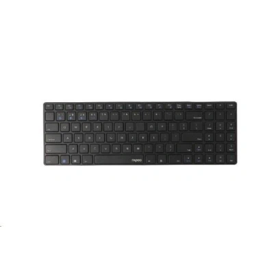 RAPOO klávesnice E9100M, bezdrátová, Ultra-slim, CZ/SK, černá, 6940056188847