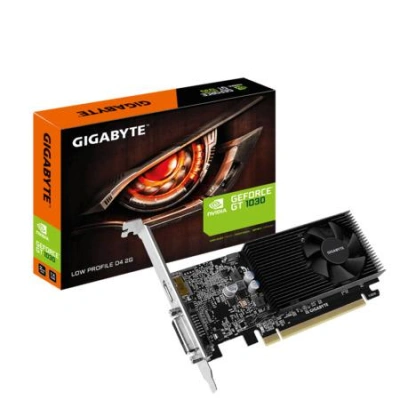 GIGABYTE  GeForce GT 1030 2GB / PCI-E / 2GB GDDR4 / DVI-D / HDMI / Low Profile, GV-N1030D4-2GL