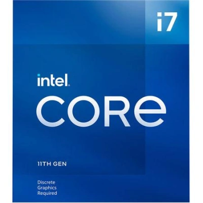 INTEL Core i7-11700KF / Rocket Lake / LGA1200 / max. 5,0GHz / 8C/16T / 16MB / 125W TDP / bez VGA / BOX bez chl., BX8070811700KF