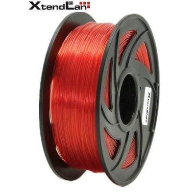 XtendLAN PLA filament 1,75mm průhledný oranžový 1kg, 3DF-PLA1.75-TOR 1kg