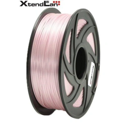 XtendLAN PLA filament 1,75mm světle růžový 1kg, 3DF-PLA1.75-LPK 1kg