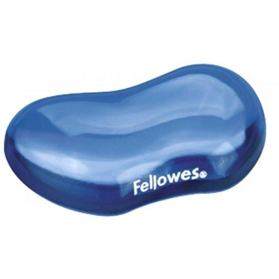 Fellowes gelová podložka pod zápěstí CRYSTAL, blue, 91177-72
