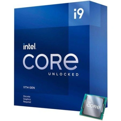 INTEL Core i9-11900KF / Rocket Lake / LGA1200 / max. 5,3GHz / 8C/16T / 16MB / 125W TDP / bez VGA / BOX bez chl., BX8070110105F