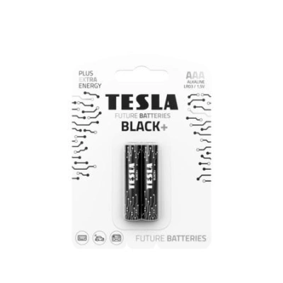 Tesla AAA BLACK+ alkalická, 2 ks