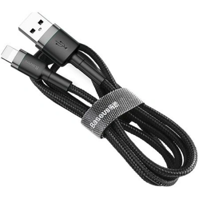Baseus Cafule USB Lightning Cable 1,5A 2m (šedo-černý)