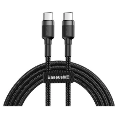 Baseus Cafule Cable USB-C PD 2.0 QC 3.0 60W 1m (černo-šedý)