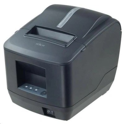 Birch CP-Q1 Pokladní tiskárna s řezačkou, USB+LAN, černá, tisk v českém jazyce, BI-CP-Q1UN