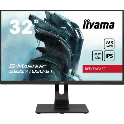 32" iiyama G-Master GB3271QSU-B1: IPS, WQHD@165Hz, 400cd/m2, 1ms, HDMI, DP, USB, FreeSync, height, GB3271QSU-B1