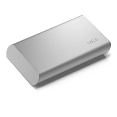 LaCie SSD Externí Portable 2.5" 2TB - USB 3.1 Gen 2 Type C, Stříbrná, STKS2000400