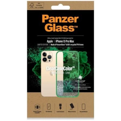 Ochranný kryt PanzerGlass ClearCaseColor pro Apple iPhone 13 Pro Max (6.7") zelený