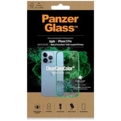 Pouzdro PanzerGlass ClearCaseColor Apple iPhone 13 Pro, zelené