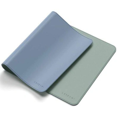 Satechi Eco Leather Dual Sided Deskmate - Blue/Green, ST-LDMBL