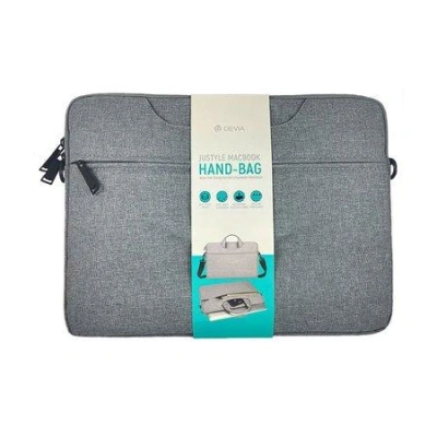 Devia taška Justyle Handbag pre Macbook Pro/ Air Retina 13" - Light Gray, 6938595348518