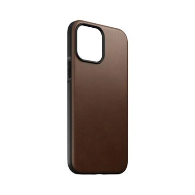 Nomad kryt Modern Leather Case Magsafe pre iPhone 13 Pro Max - Rustic Brown