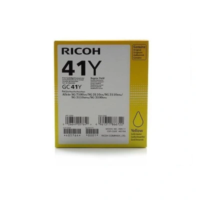 Ricoh - toner 405764 (SG 3110DN, 3110DNw, 3100SNw, 3110SFNw, 3120B SFNw, 7100DN) 2200 stran, žlutý, 405764