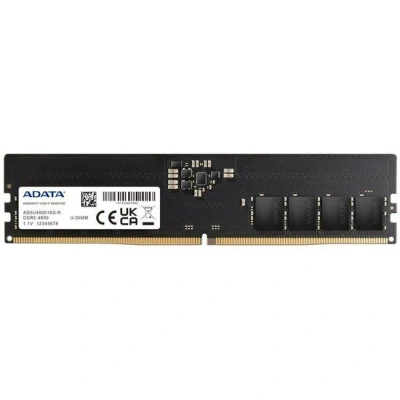 ADATA Premier 16GB DDR5 4800MHz / DIMM / CL40 / 1,1V / Černá, AD5U480016G-S
