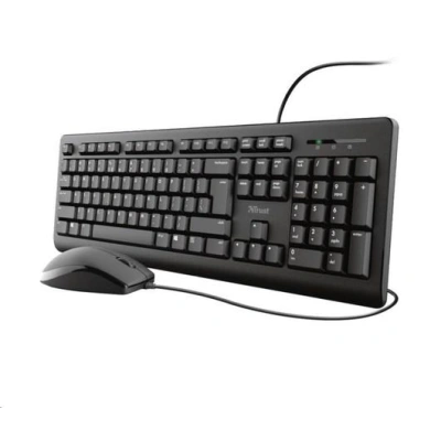 TRUST PRIMO KEYBOARD AND MOUSE SET CZ/SK, 23992
