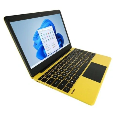 UMAX notebook VisionBook 12WRx/ 11,6" IPS/ 1366x768/ N4020/ 4GB/ 128GB Flash/ mini HDMI/ 2x USB/ USB-C/ W11 Pro/ žlutý, UMM230223