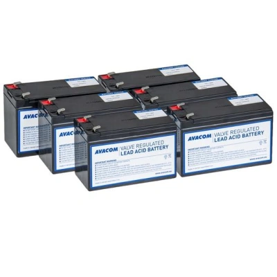 AVACOM AVA-RBP06-12090-KIT - baterie pro UPS CyberPower, Dell, EATON, Effekta, FSP Fortron, HP, Legr, AVA-RBP06-12090-KIT