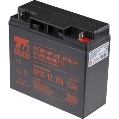Akumulátor T6 Power NP12-17, 12V, 17Ah, T6UPS0033