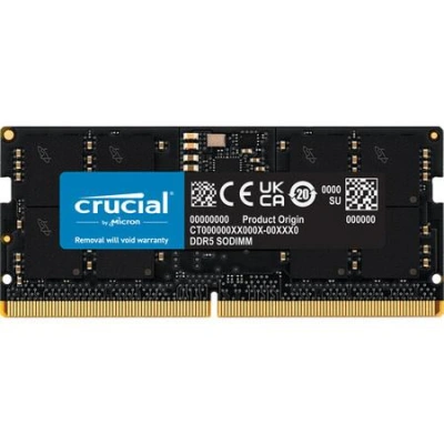 Crucial DDR5 16GB SODIMM 4800MHz CL40, CT16G48C40S5