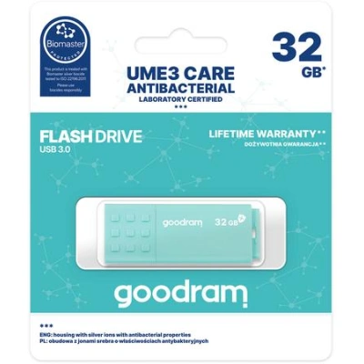 GOODRAM memory USB UME3 CARE 32GB USB3.0, UME3-0320CRR11