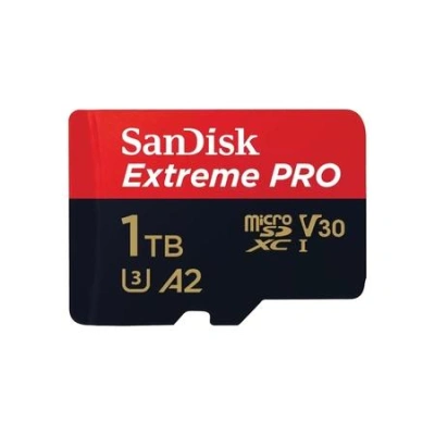Paměťová karta SANDISK EXTREME PRO microSDXC 1TB 200/140 MB/s UHS-I U3 (SDSQXCD-1T00-GN6MA)