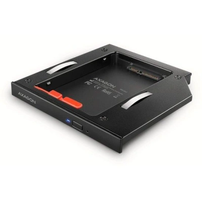 AXAGON rámeček na 2,5" HDD/SSD do slotu optické mechaniky / RSS-CD12 / 12,7mm, RSS-CD12