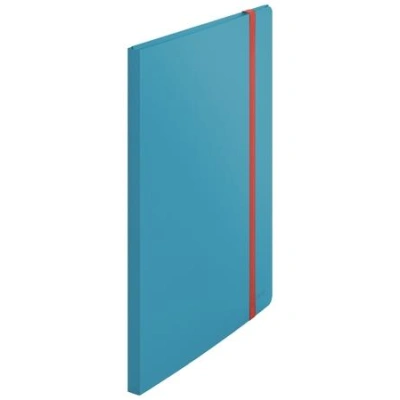Katalogová kniha Leitz Cosy A4, PP, 20 kapes, klidná modrá, 46700061