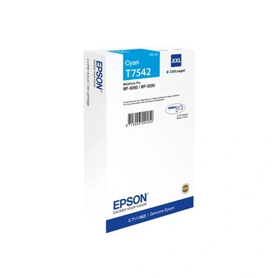 Epson inkoustová náplň/ C13T754240/ WF-8090/ 8590/ 7 000 stran/ XXL Modrá, C13T754240