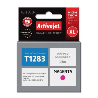ActiveJet ink cartr. Eps T1283 Magenta S22/SX125/SX425   100% NEW     AE-1283, EXPACJAEP0201