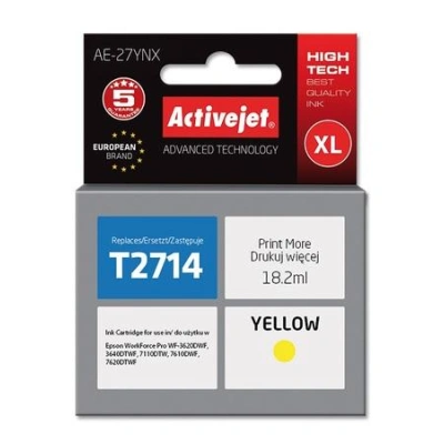 ActiveJet ink Epson T2714 new AE-27YNX  18 ml, EXPACJAEP0269