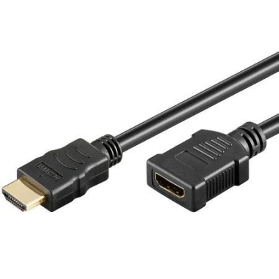 Techly Prodlužovací kabel k monitoru HDMI-HDMI M/F 3m černý