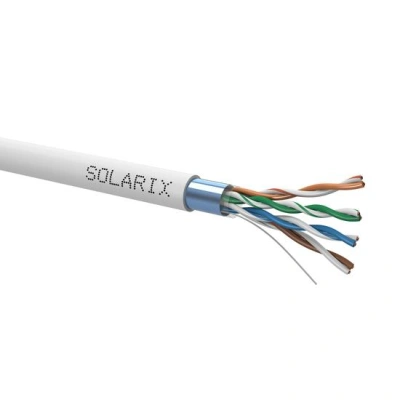 Solarix Kabel FTP drát c5e PVC 305m