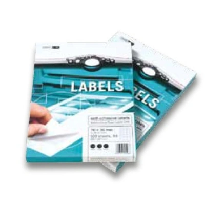 Samolepicí etikety 100 listů ( 4 etikety 105 x 148,5 mm), EL/MF-4L105x148.5