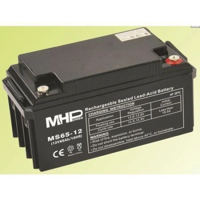 Pb akumulátor MHPower VRLA AGM 12V/65Ah (MS65-12), MS65-12