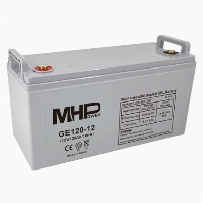 Baterie MHPower GE120-12 GEL, 12V/120Ah, T3-M8, Deep Cycle , GE120-12