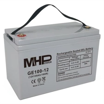 MHPower GE100-12 Gelový akumulátor 12V/100Ah, GE100-12