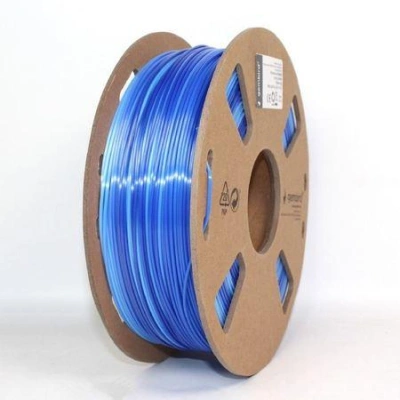 Tisková struna (filament) GEMBIRD, PLA, 1,75mm, 1kg, silk ice, ledově modrá/tmavě modrá, 3DP-PLA-SK-01-ICE