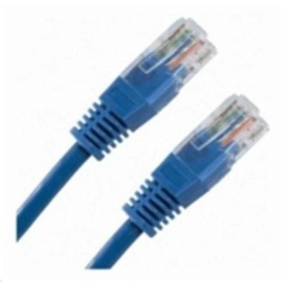 XtendLan Patch kabel Cat 6 UTP 0,25m - modrý