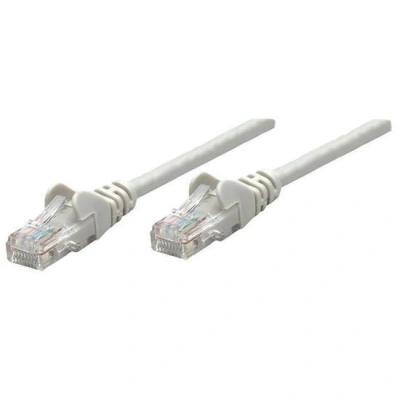 Síťový kabel, UTP patch, šedá, Cat6A, 3 m, měděný, S/FTP, INTELLINET