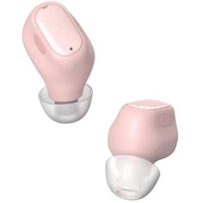 Bezdrátová sluchátka Baseus Encok True WM01 (růžová)
