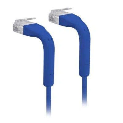 Ubiquiti UniFi Ethernet Patch Kabel - délka 0,3m, Cat6, modrý