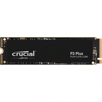 Crucial SSD 2TB P3 Plus 3D NAND PCIe 4.0 NVMe M.2 (č/z: 5000/4200MB/s), CT2000P3PSSD8