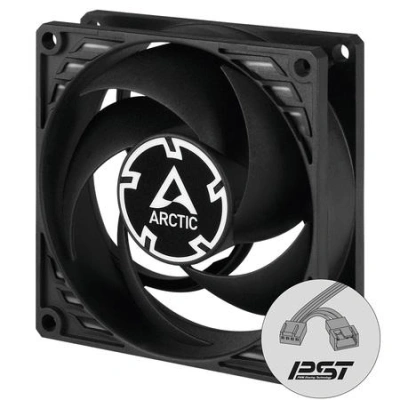 ARCTIC P8 PWM PST CO Case Fan - 80mm standard PWM case fan with double ball bearing technology, ACFAN00151A