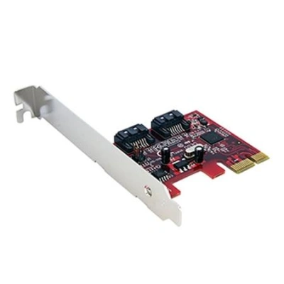 DELL 2-Portový PCI-Express SATA řadič pro rozšíření serveru na 4x 3.5" + 2x 2.5" disky/ pro PowerEdge T20/ T30/ T40, AB893244